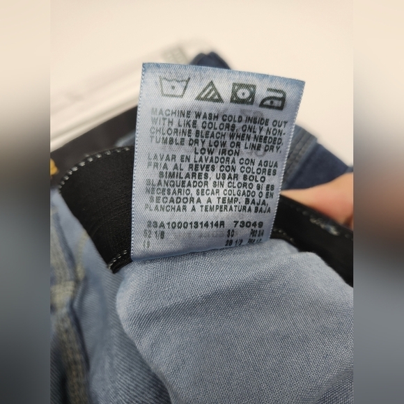 Lee Carpenter Loose Fit Straight Leg Original Stone Jeans 48x29 - Picture 10 of 11